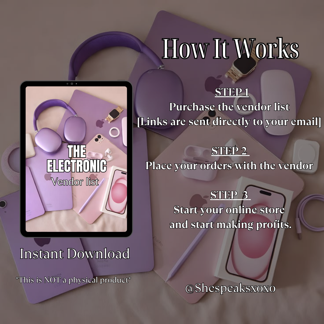 The Electronic Vendor List