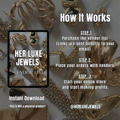 HER LUXE JEWELS VENDOR LIST