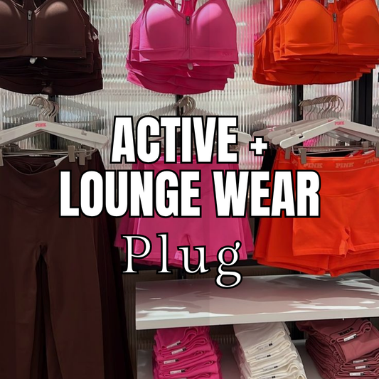 Active + Lounge Wear Vendor List